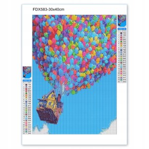 Haft diamentowy 5d zestaw obraz mozaika 40*60cm - miniatura 7