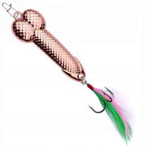 Wobler fallus błystka okoń szczupak metal 21g xl