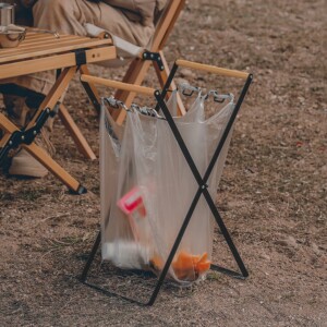 Uchwyt na śmieci stojak na worek camping grill - miniatura 3