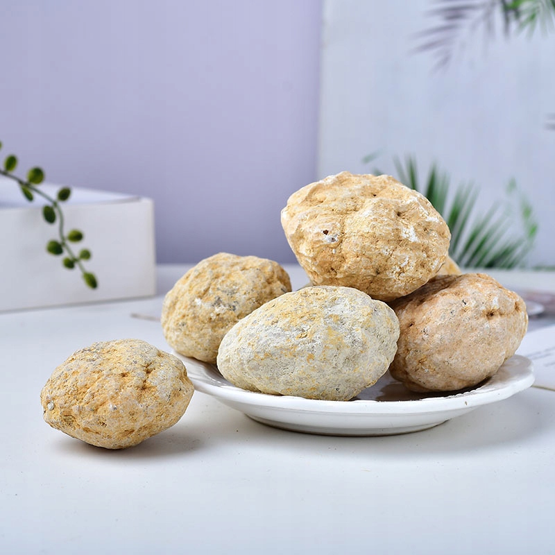 Geoda agatowa 5 - 7 cm nieotwarta naturalna prezent piękny minerał 1szt - obrazek 6