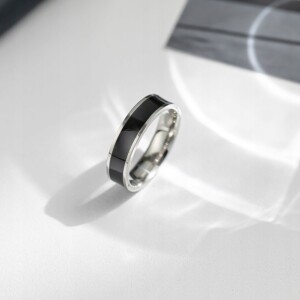 Obrączka pierścionek z wolframu wolfring eu19 us09 - miniatura 5