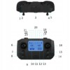 Łodź zanętowa wędkarska gps 600m 2silniki 4komory led auto powrót pilot 2kg - miniatura 6