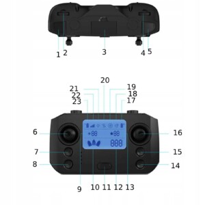Łodź zanętowa wędkarska gps 600m 2silniki 4komory led auto powrót pilot 2kg - miniatura 6