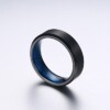 Obrączka pierścionek wolfram biżuteria wolfring czarna eu25 us11 - miniatura 3