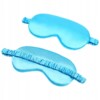 Opaska na oczy spania premium satynowa nocna blue - miniatura 1