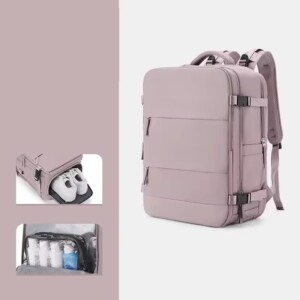 Plecak podrózny wymiar dla ryanair i wizzair bagaż podręczny usb na laptopa - miniatura 7