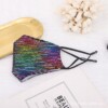 Maska+3x filtr pm2.5 sylwester święta lgbt tęczowa - miniatura 2