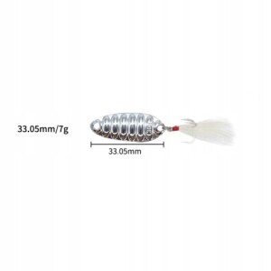 Błystka blacha szczupak okoń sandacz 7,5g 3,4cm - miniatura 5