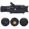 Noktowizor 7-poziomów do 800m 5x zoom led fullhd 1080p usb cyfrowy 128gb - miniatura 7