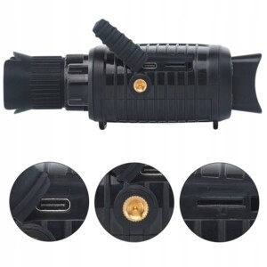 Noktowizor 7-poziomów do 800m 5x zoom led fullhd 1080p usb cyfrowy 128gb - miniatura 7
