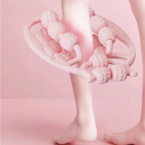 Masażer do nóg roller wałek na cellulit masażu ud rąk antycellulitowy blue - miniatura 6