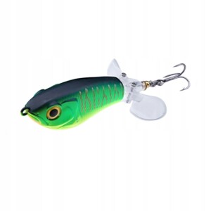 Wobler przynęta wędkarska szczupak sum popper flopper whopper obrotowy 9g - miniatura 5