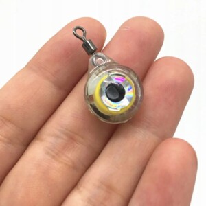Lampka led wędkarska na żyłkę do zestawu grunt spławik doświetlenie łowiska - miniatura 7