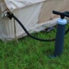 Duży namiot kempingowy pompowany 8 osobowy dmuchany pompka 12m2 400x300cm - miniatura 6