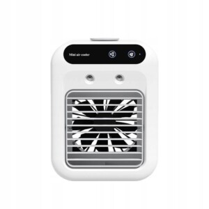 Mini klimatyzer wentylator nawilżacz 500ml powietrza 3w1 chłodzenie cichy