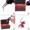 Metoda feeder wiązarka szczypce pellet do przynęty ochotka karp +100 gumek - miniatura 4