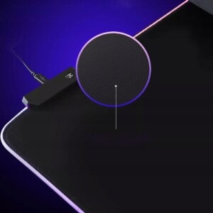 Podkładka gamingowa pod myszkę duża dla graczy prezent rgb led 90x40 04 - miniatura 13