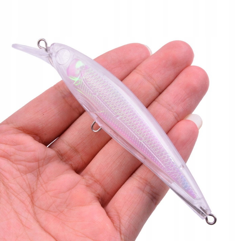 Korpus wobler szczupak sandacz okoń zrób to sam malowania 11cm 11.6g 10szt - zdjęcie 2