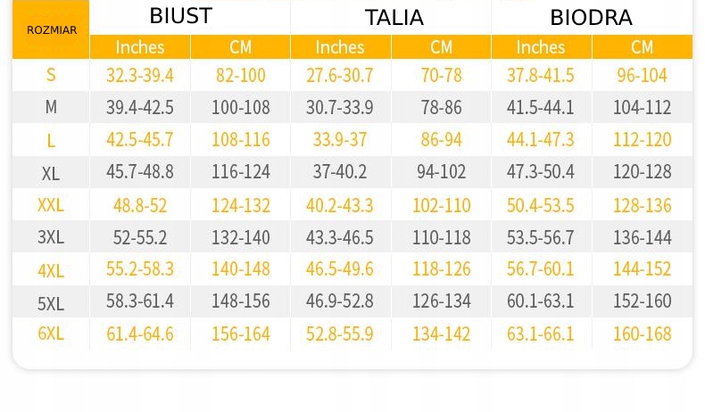 Body s09 wyszczuplające modelujące piersi pupę xxl - obrazek 7