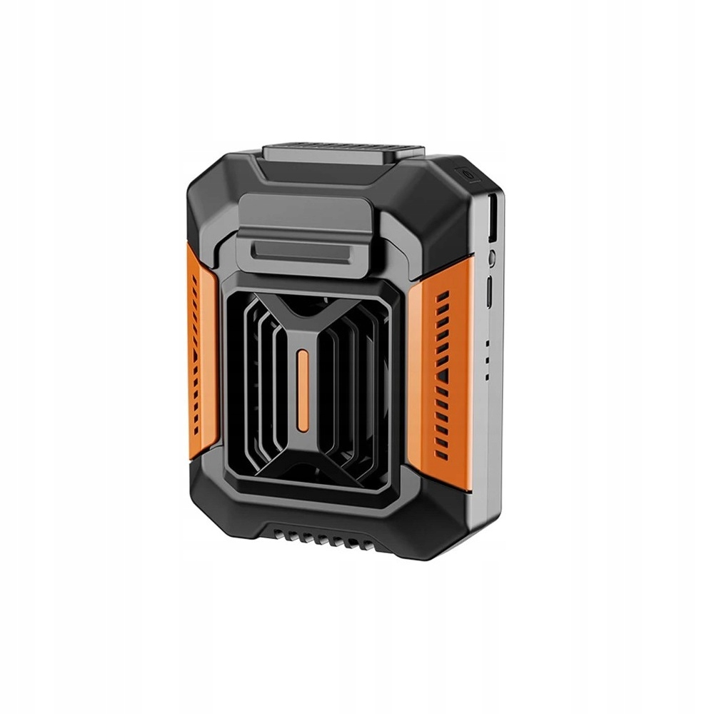 Wiatrak mobilny turystyczny usb wentylator kemping sportowy na pasek 24h - obrazek 5