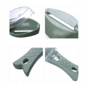 Skrobaczka do ryb z pojemnikiem na łuski ekspresowa wygodna obieraczka karp - miniatura 12