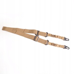 Pas do karabinu taktyczny militarny rozciągliwy zawieszenie taktyczne nośny - miniatura 5