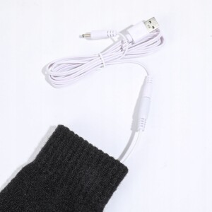 Rękawiczki podgrzewane usb zimowe akrylowe podgrzewane uniwersalne prezent - miniatura 9