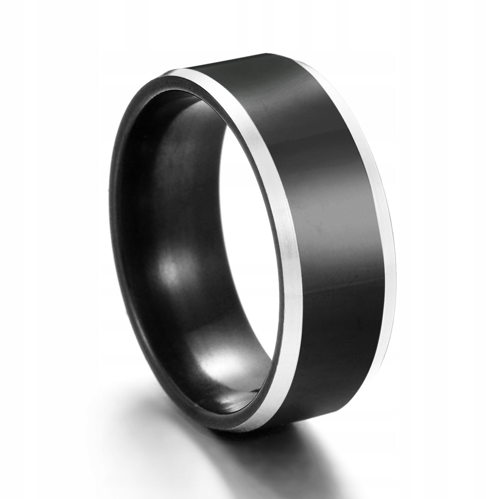 Obrączka pierścionek wolfram wolfring eu19 us9 - obrazek 3