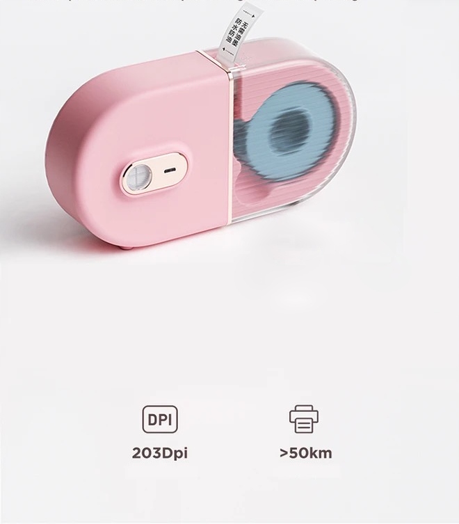 Niimbot b16 drukarka termiczna naklejki bluetooth +2 rolki gratis - obrazek 12