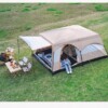 Namiot kempingowy rodzinny camping wodoodporny 7 osobowy 380x260x200 cm - miniatura 14