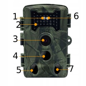 Fotopułapka fhd 1080p ir nocna 36mp 120st menu pl - miniatura 7