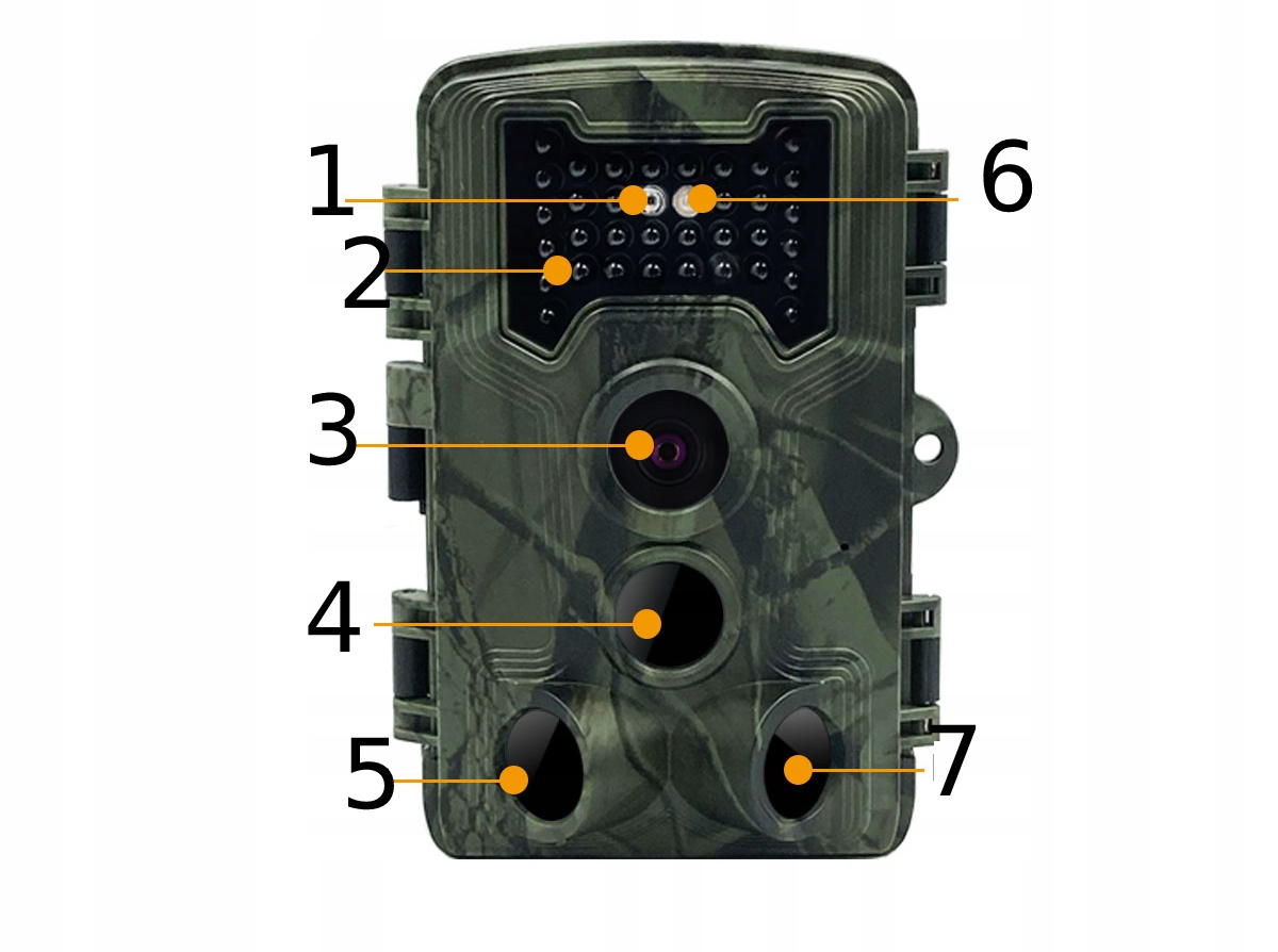 Fotopułapka fhd 1080p ir nocna 36mp 120st menu pl - obrazek 7