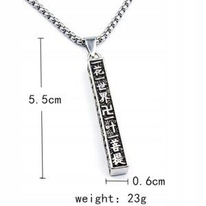 Naszyjnik woda piasek błogość amulet symbol 362 - miniatura 3