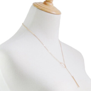 Naszyjnik choker celebrytka długi boho złoty 23 - miniatura 5