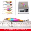 Zestaw woblerów na szczupaka sandacz okoń przynęty 43szt 4-8g 4.5-10cm - miniatura 5