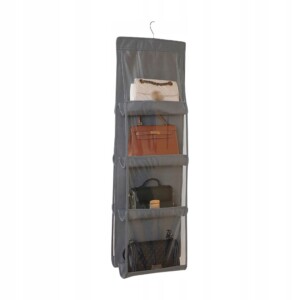 Komplet organizer do szafy garderoby na torebki wieszak 16 miejsc 2 sztuki - miniatura 4