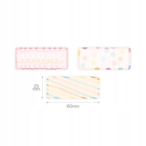 Niimbot etykiety naklejki d101 25*60mm 110x kolor - miniatura 7