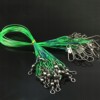 Przypon stalowy komplet 10 sztuk 7kg czarny 15cm - miniatura 5