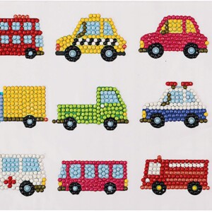 Haft diamentowy 5d zestaw dzieci najklejki puzzle