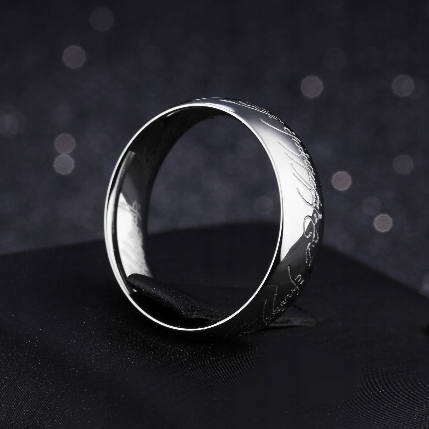 Pierścień władca z wolframu wolfring eu22 us10 - zdjęcie 8