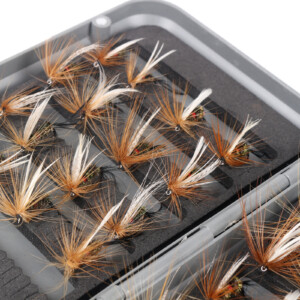 Mucha pstrąg lipień brzana płoć nimfy jętki zestaw 32 szt muszek przynęty - miniatura 4