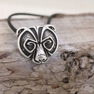 Naszyjnik wikingów berserk niedźwiedź nordycki 137 - miniatura 5