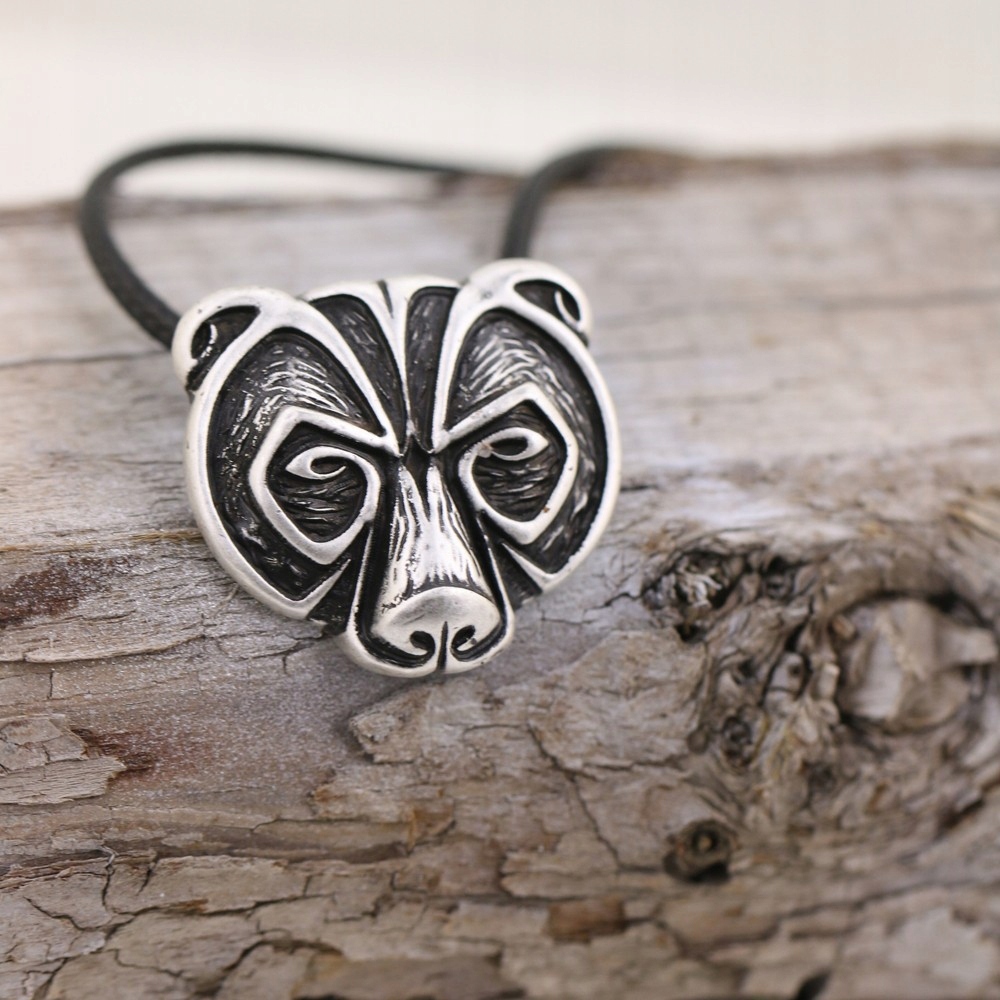 Naszyjnik wikingów berserk niedźwiedź nordycki 137 - obrazek 5