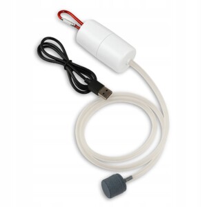 Napowietrzacz wędkarski akwariowy dla ryb na usb przenośny pompka tlenu
