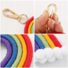Brelok do kluczy torebki tęcza pride lgbt 486 - miniatura 2