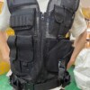 Kamizelka wojskowa taktyczna wojskowa pas czarna kabura molle - miniatura 6