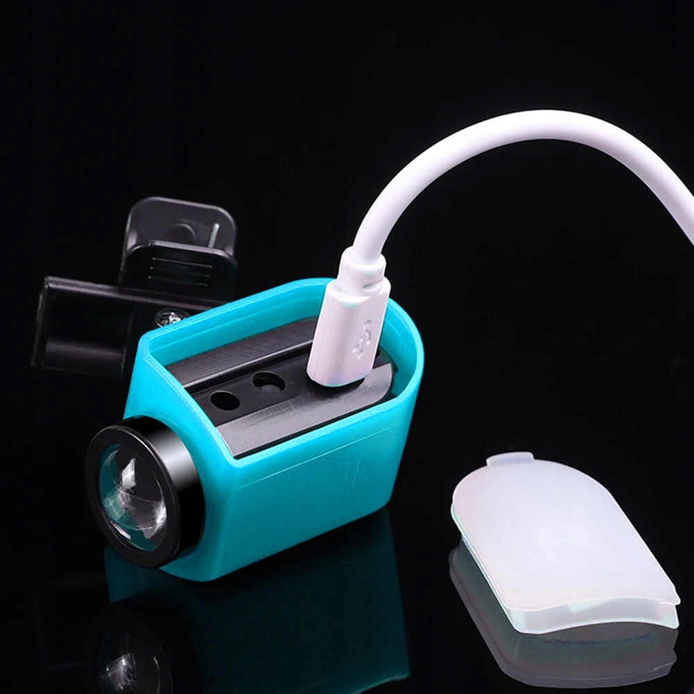 Latarka do nocnych połowów wędkarska mocowana do wędki wskaźnik brań na usb - zdjęcie 6