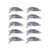 Korpus wobler szczupak sandacz okoń zrób to sam do malowania 10szt 5cm 3g - miniatura 1