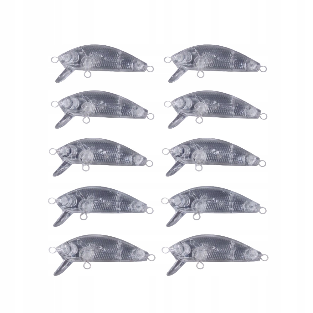 Korpus wobler szczupak sandacz okoń zrób to sam do malowania 10szt 5cm 3g - zdjęcie 1