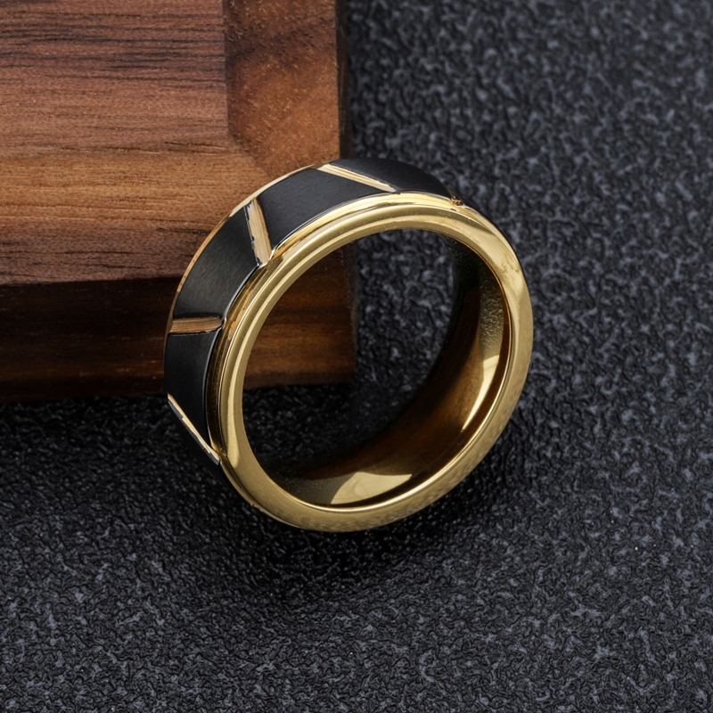 Obrączka pierścień z wolframu wolfring eu19 us09 - obrazek 3